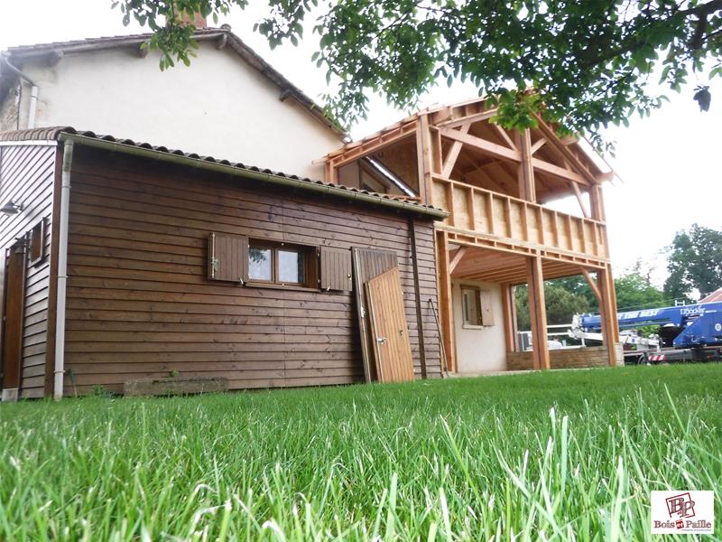 Extension, véranda dans le pays mellois (79)